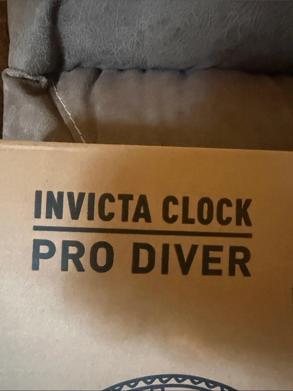 Invicta Pink Diver-Style Wall Clock with Bold Markers (plastic/battery operated)